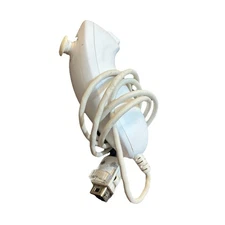 OEM White Nunchuck Controller NINTENDO WII  Genuine Official RVL-004