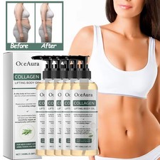 10/8X Collagen Body Oil   Firming Lifting Skin Tightening Massage Oil, Hydrating