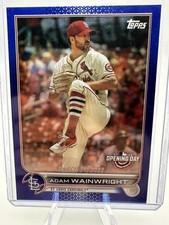 2022 Topps Opening Day #94 Adam Wainwright Blue Foil