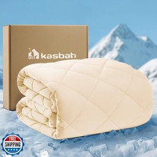 KASBAH Cooling Blanket for Dogs Pee-Proof Dog Blanket for Couch Bed Car Seat