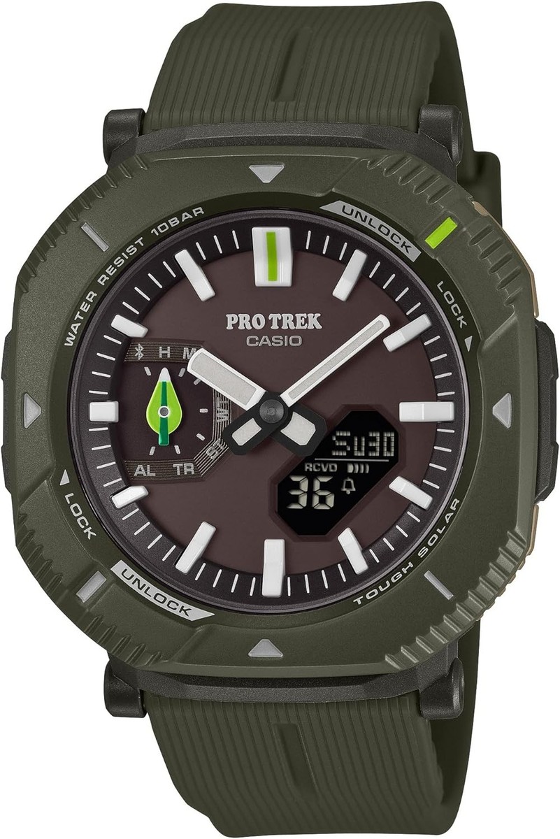 Casio Pro Trek Watch Pickles the Frog Collaboration Model PRJ