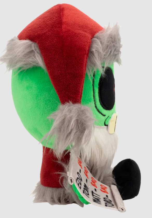 Makeship Eddsworld Plushie ZANTA CLAWS Zombie Santa Plushie