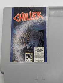 Chiller - Nintendo NES - Rare Horror Zapper Video Game Cartridge Only