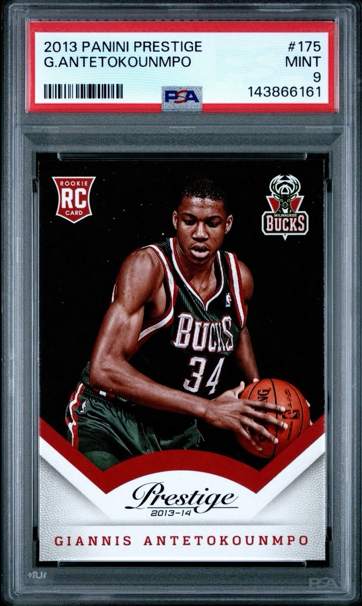 Giannis Antetokounmpo Basketball Grade 9 Rookie Sports Trading