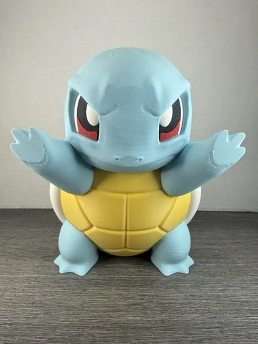 Window Pokemon Squirtle 3D Print