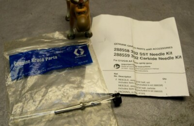 #ad Genuine Graco Parts 288558 3 32 SST Needle Kit NEEDLE ONLY $60.19