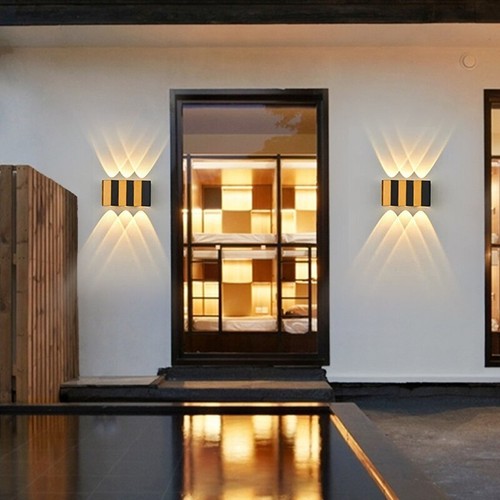 LED Waterproof Wall Lamp Up Down Light Home Lighting Porch Light Corridor Sconce - Picture 4 of 16