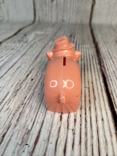 Work Union Eat Better IBEW 160 MN Local Union Plastic Piggy Bank Vintage - Picture 5 of 7