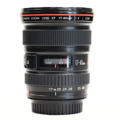 Canon 17-40mm f/4 L USM EF Wide Angle Zoom lens | eBay UK