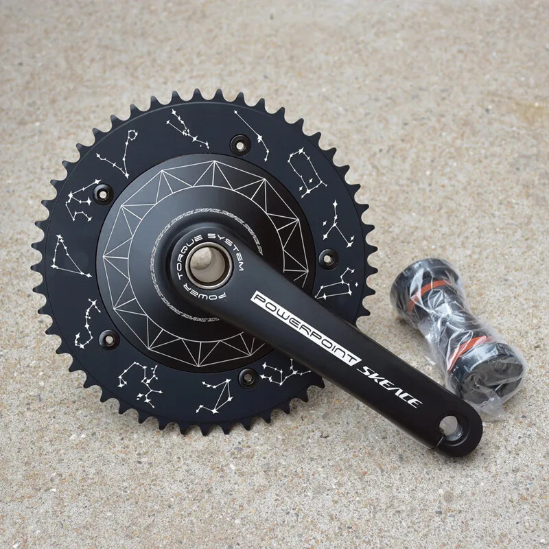 Crankset Fixie Crank 165mm 144bcd Bicycle Chainwheel 49t