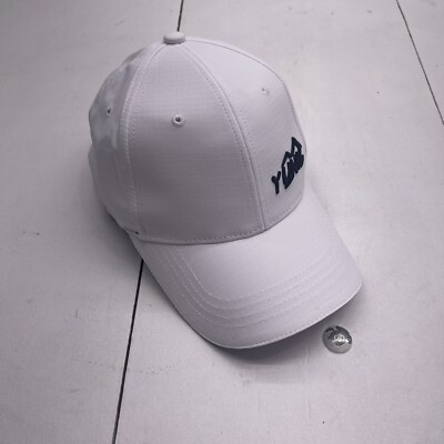 Yunic White Adjustable Baseball Hat Unisex Adults Size OS