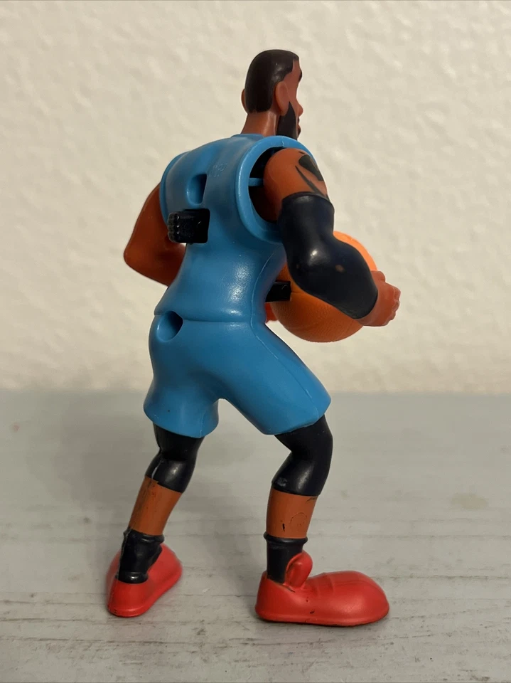 "FIGURA DE ACCIÓN SPACE JAM TUNE SQUAD MICHAEL JORDAN CON PELOTA 4,5"" MCDONALDS JUGUETE" Foto 4 de 4