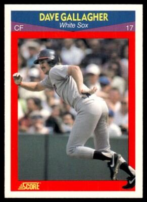 1990 Score 100 Superstars #56 Dave Gallagher Chicago White Sox | eBay