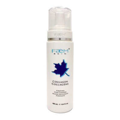 Faem Skin Purifying Collagen Foam Cleanser Youthful Face Tones 6.4 fl. oz NEW