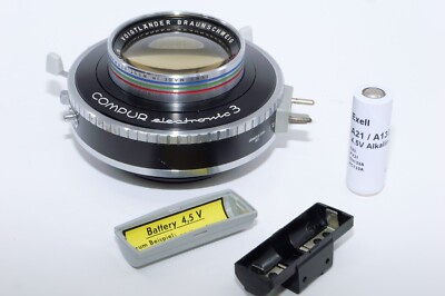 Voigtlander Technika APO-Lanthar 21cm f/4.5 lens. Compur