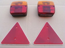 Kit fanali e catarinfragenti, gemme, catadiottri per carrello, rimorchio ......
