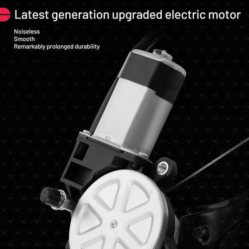 Front Passenger Side For 2012-2019 Fiat 500 Power Window Regulator w/ Motor - Picture 6 of 6