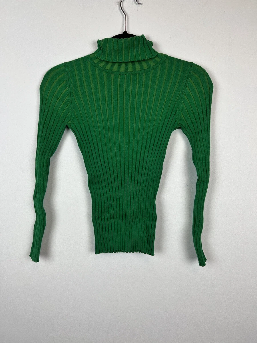 Kelly store green turtleneck