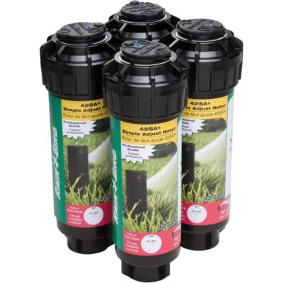 Rotor Sprinklers 42SA+ 4 in. Pop-Up Gear-Drive Adjustable 26-38 ft. (4-Pack)