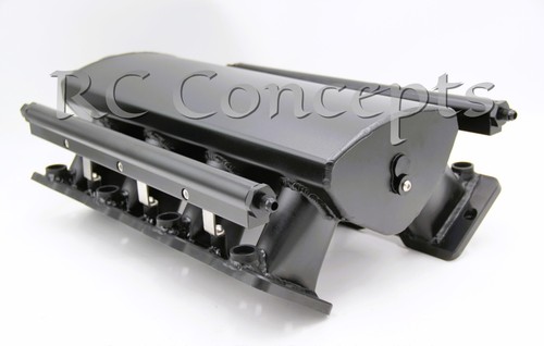 92MM ALUMINUM LOW PROFILE LS1 LS2 LS6 INTAKE MANIFOLD 5.3 6.0 5.7 THROTTLE BODY - Foto 13 di 16