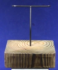 Megalodon Shark Tooth Display Stand (Large)- Natural