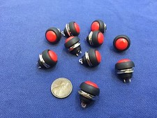 10 Pieces N/O 12mm Round Momentary Push Button Switch 3A 250VAC A3