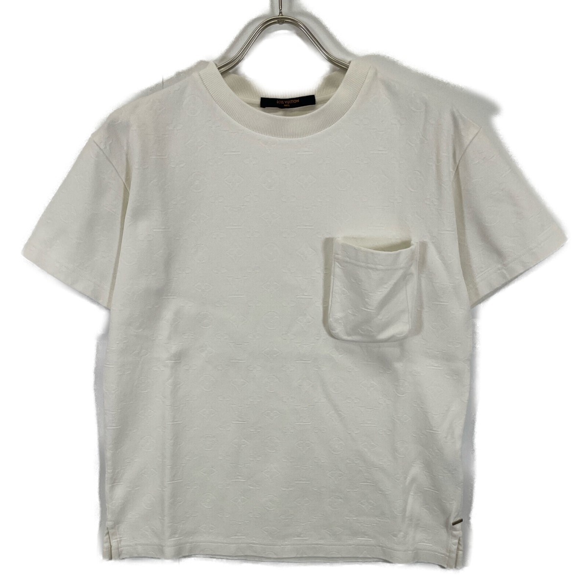 LOUIS VUITTON 22AW White RM222Q TCL HIY49W 3D Pocket LOUIS VUITTON 22AW White RM222Q TCL HIY49W 3D Pocket