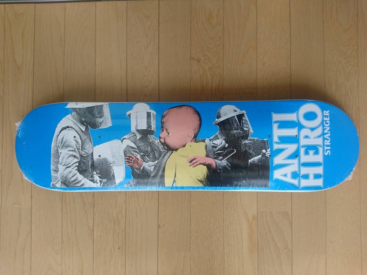 ANTIHERO Skateboard Deck Julien Stranger Model 7.75 inch ANTIHERO Skateboard Deck Julien Stranger Model 7.75 inch