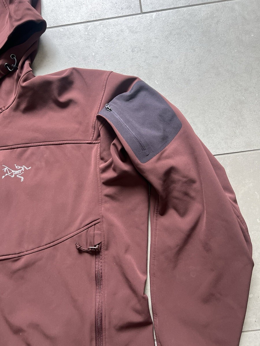 Arc'teryx Gamma MX Hoody Maroon Red Full Zip Jacket Mens Sz Arc'teryx Gamma MX Hoody Maroon Red Full Zip Jacket Mens Sz
