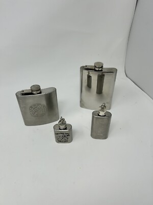 Four Flask Set