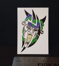 Vintage Lowrider Vending Machine Sticker Temporary Tattoo Aztlan Style Joker