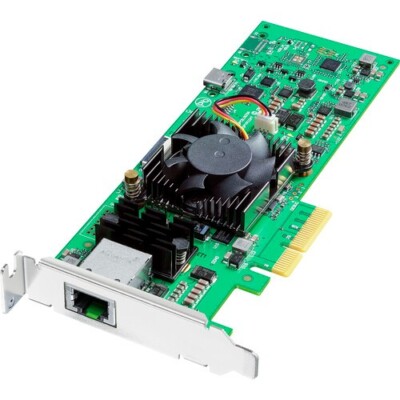 NEW Blackmagic DeckLink IP HD PCIe 10G RJ45 ST2110 Capture & Playback Card