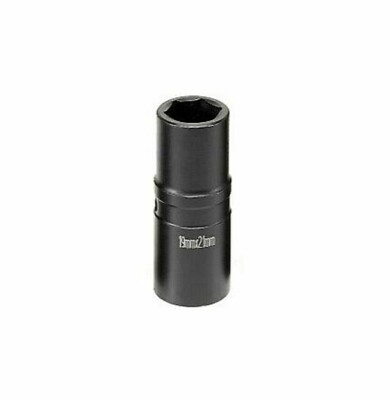 2 PACK GREY PNEUMATIC 2392D 1/2'' DRIVE X 19MM & 21MM THIN WALL FLIP