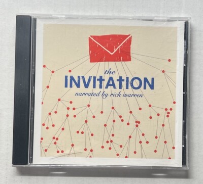 The Invitation Narrated by Rick Warren Audio CD - Very Good