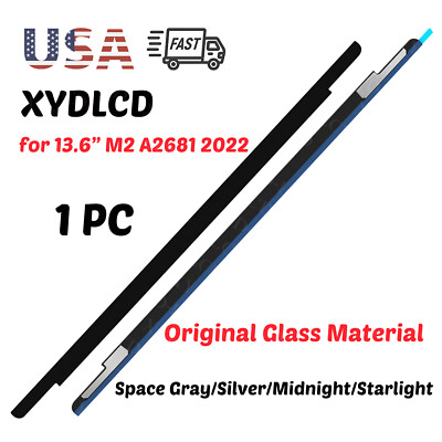 Genuine Front Glass Bezel Logo Cover Trim for Apple MacBook Air 13.6'' A2681 2022