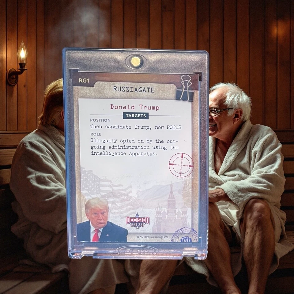 2020 DECISION DONALD TRUMP RUSSIAGATE RG1 SCARCE! TRUMP 2024! - Image 2 of 2