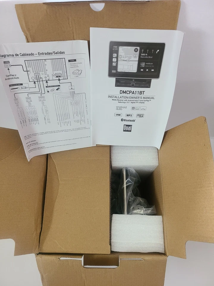 New Dual DMCPA11BT 10.1" Digital Media Receiver 2019-2020 Ford Ranger Bluetooth - Image 4 of 4