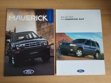 FORD MAVERICK Sales Brochures 06/1996 & 09/2000 Editions.