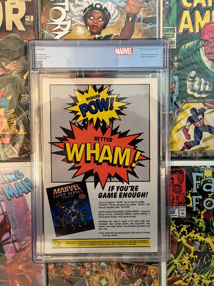 The Amazing Spider-Man No.287 1987 Newsstand CGC 9.4 Black Suit Custom label - Image 2 of 4