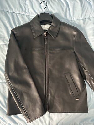 COACH Men's Small Leather Jacket MSRP $798 | eBay