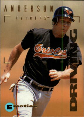 1995 Emotion Baseball ''Main Set'' Cards and Ripken Promo