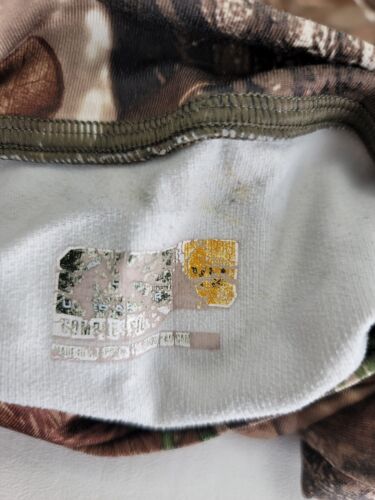 Under Armour Boys Mossy Oak Camo Coldgear Base Layer Hunting Shirt Youth Medium - Picture 6 of 8