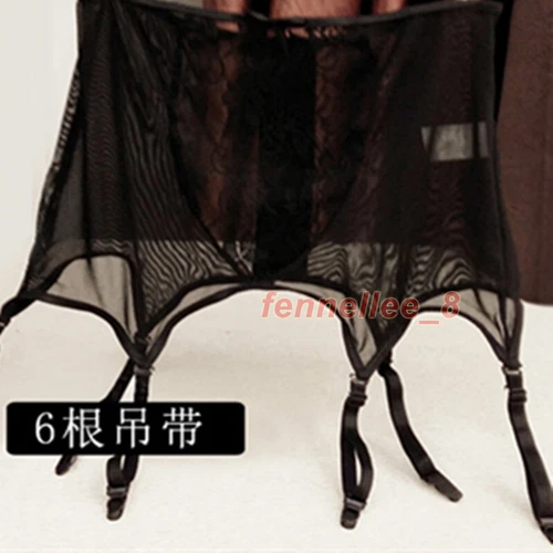 Women Sexy Lingerie Garter Belts Stocking High Waist Lace Suspender Sock Set Hot - Bild 9 von 32