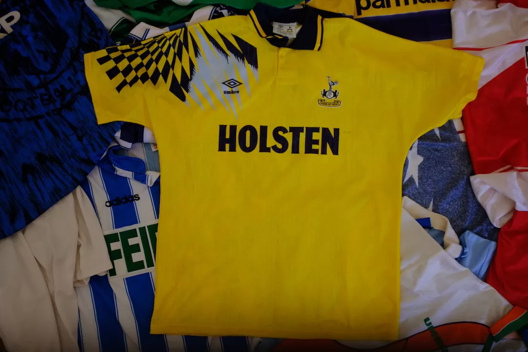 Tottenham Hotspurs 1991 95 Away Shirt Size XL Spurs eBay