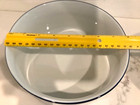 2 DANSK BISTRO WHITE W/ NAVY BLUE RIMS ROUND SERVING BOWLS 7" and 8" — photo 5