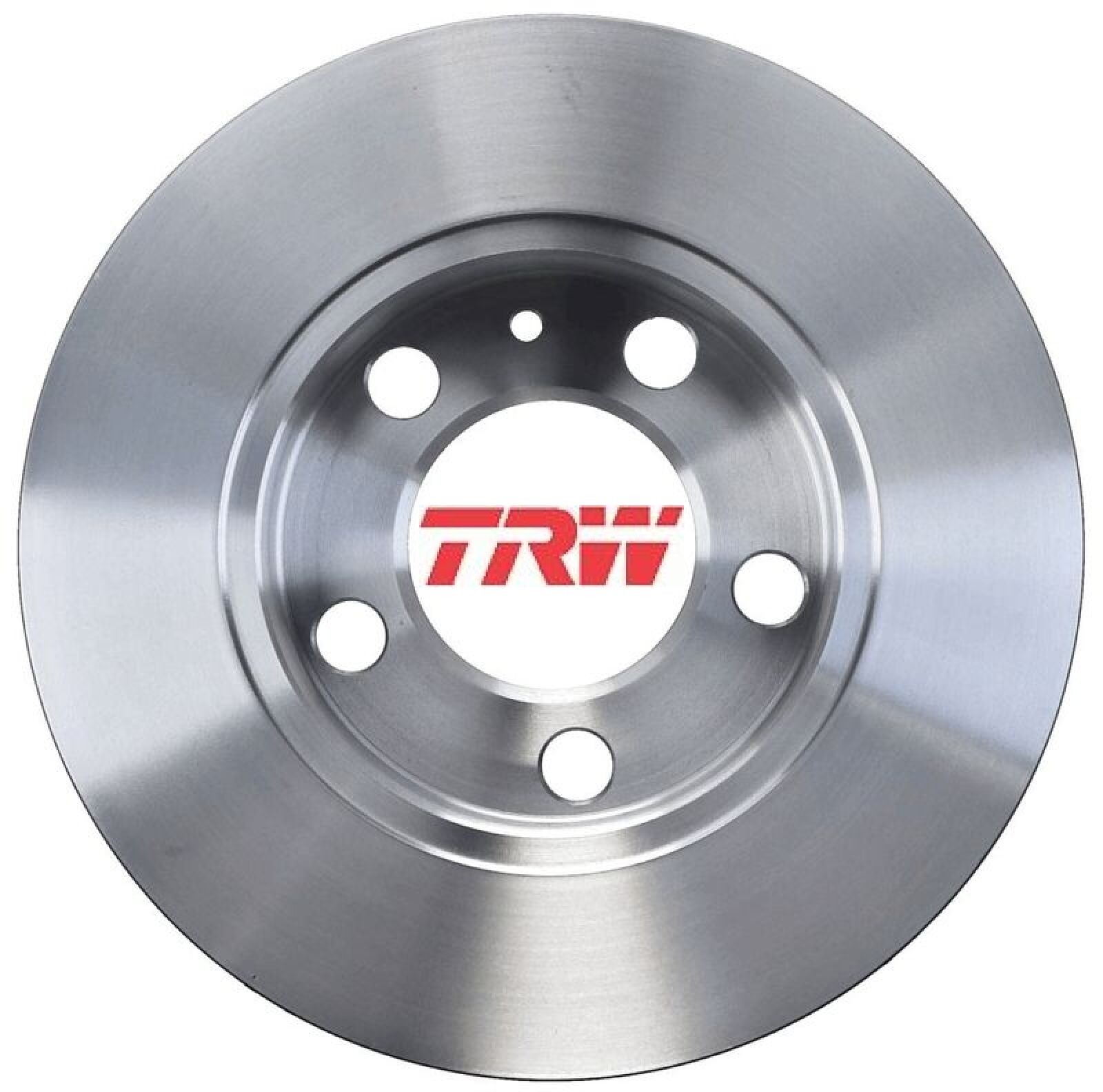 2x Bremsscheibe TRW DF2805 2 Bremsscheiben Hinterachse Hinten