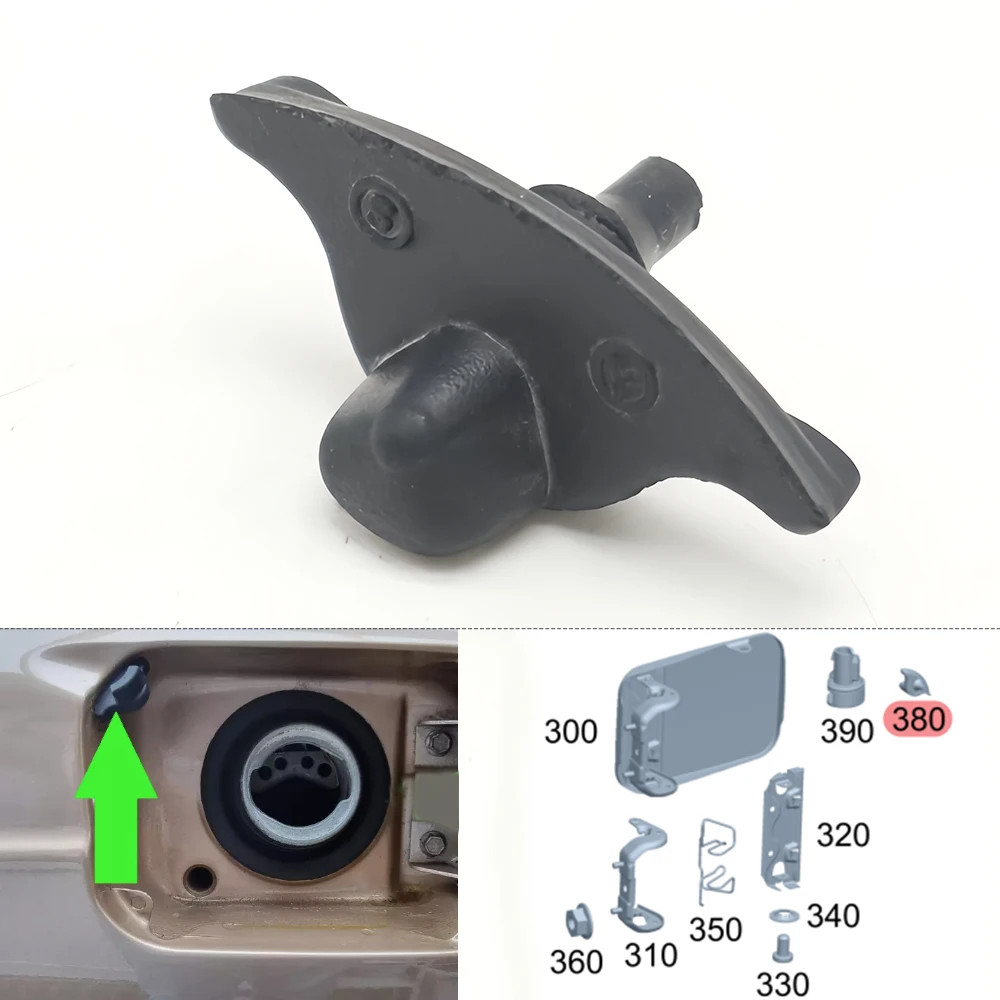 Fuel Cap Cover Rubber Buffer Stopper For Mercedes Benz W201 W202 W123 W124 W461