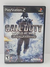 Call of Duty World At War Final Fronts - (Black Label) PlayStation 2 PS2 CIB
