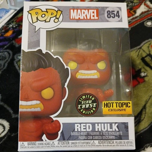 Funko Pop! Vinyl: Marvel - Red Hulk (Red) - Hot Topic (Exclusive) #854