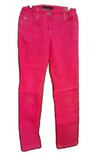 Mini Boden Skinny Jeans Girls Size 13Y Hot Pink